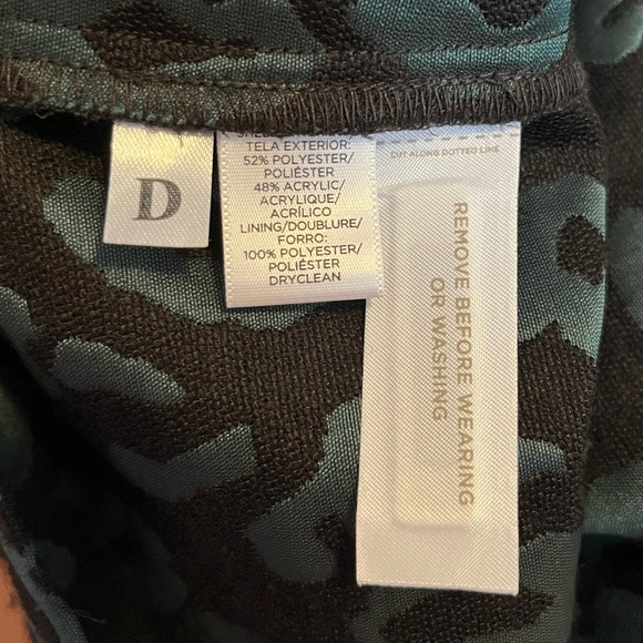 Loft Animal Print Cocktail Dress 👗 - Picture 4 of 12